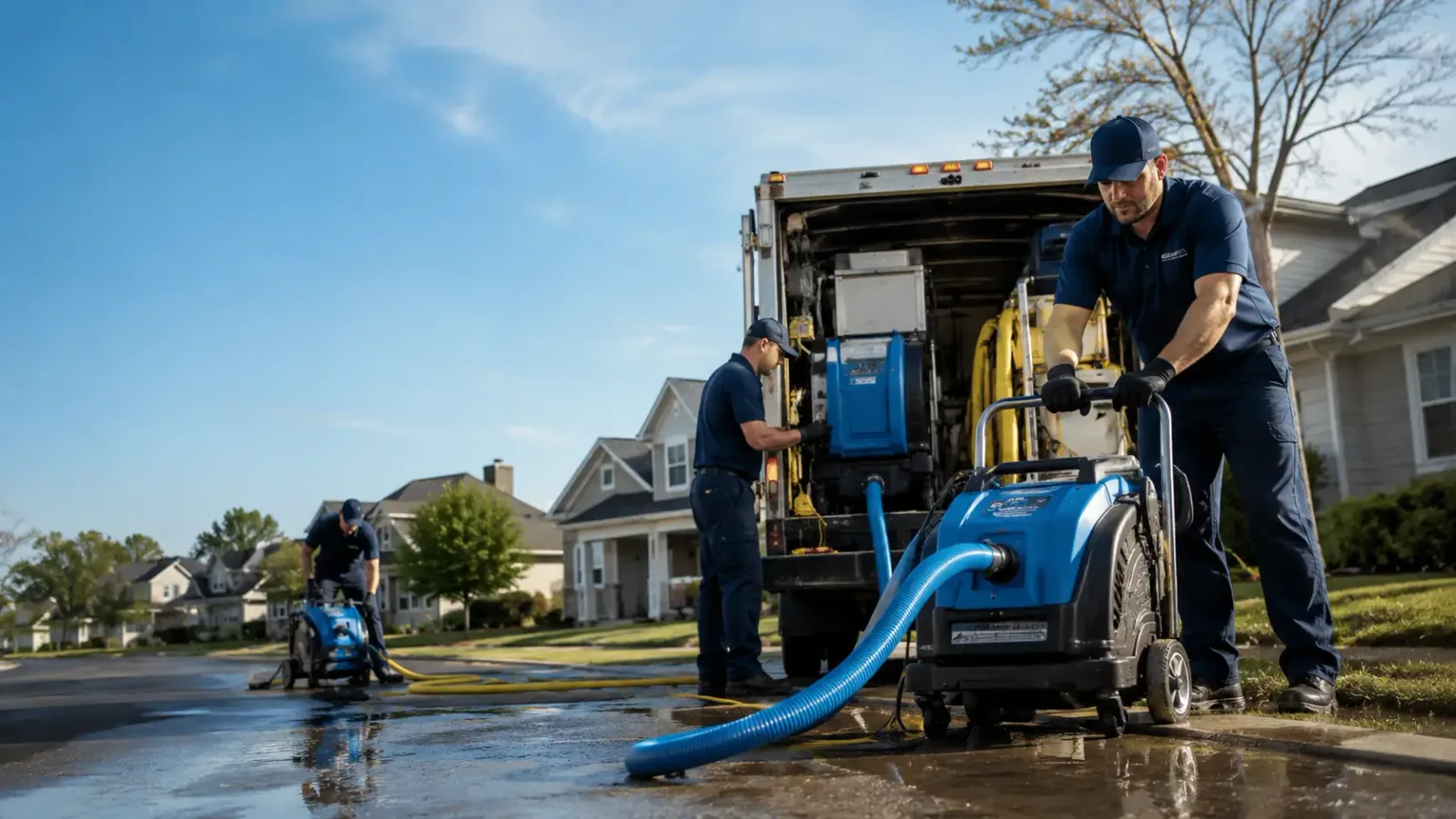 Flood Damage Cleanup in Dike, TX
